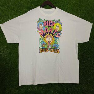 Rick and Morty TV show Graphic T-shirt size XL